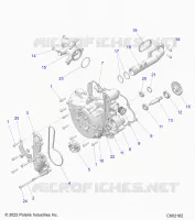 ENGINE, SYSTÃˆME DE REFROIDISSEMENT/WATER PUMP