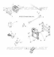 REGULATEUR, RELAYS, CAPTEURS and ECU