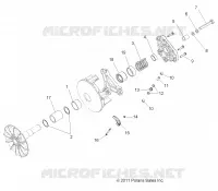 SYSTÈME DE TRANSMISSION, PRIMARY CLUTCH
