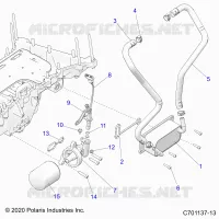 FILTRE A HUILE, OIL COOLER AND RELATED
