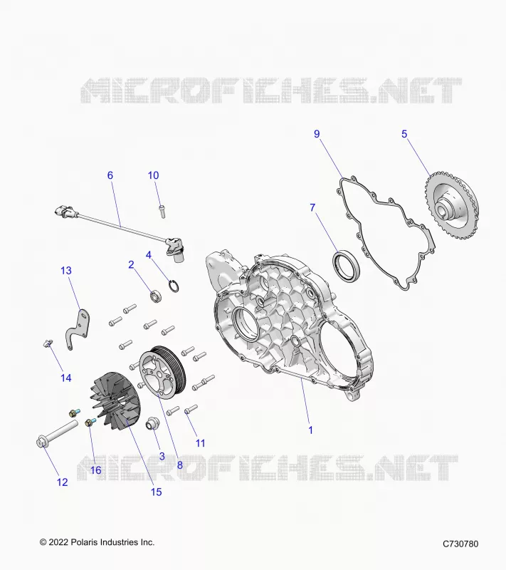 MOTEUR, MAG COVER MOUNT