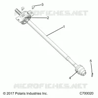SYSTÃˆME DE TRANSMISSION, FRONT PROP SHAFT