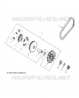 SYSTÈME DE TRANSMISSION, PRIMARY CLUTCH
