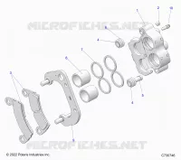 FREIN AVANT CALIPER