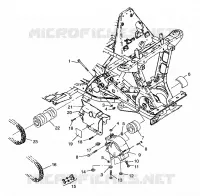 TRANSMISSION AVANT XPLORER 400L W97CC38C (4939753975B002)