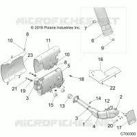 ENGINE, ECHAPPEMENT
