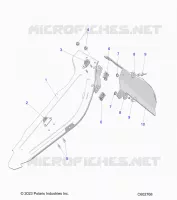 CHASSIS, PROTECTION D'EMBRAYAGE ASM. AND SHIELD