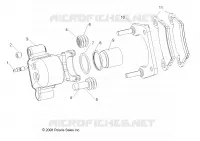 BRAKES, ETRIER DE FREIN ARRIERE