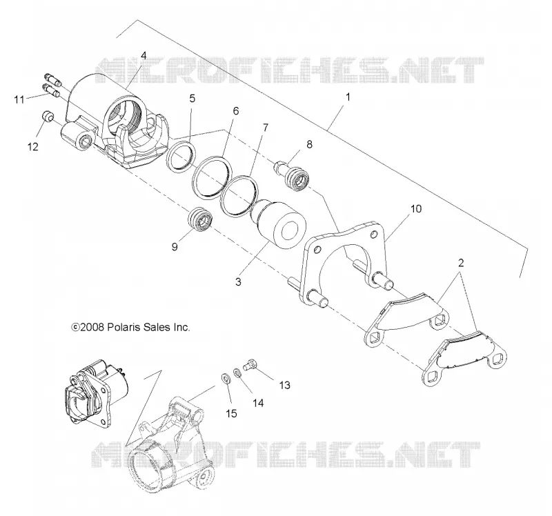 FREIN ARRIERE CALIPER