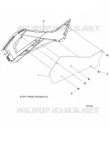 CARENAGE LATERAL DROIT 2 UP