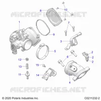 ENGINE, CORPS DE PAPILON AND FUEL RAIL