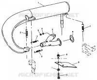 ECHAPPEMENT 500 EFI 0942774 and EFI SKS 0942574 (4924982498028A)
