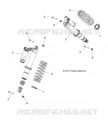 SUSPENSION AVANT SHOCK MOUNTING