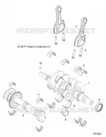 ENGINE, VILEBREQUIN AND BEARINGS