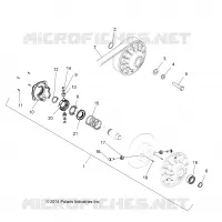 SYSTÃˆME DE TRANSMISSION, SECONDARY CLUTCH