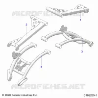 SUSPENSION ARRIERE CONTROL ARM