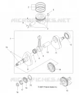MOTEUR, VILEBREQUIN AND PISTON