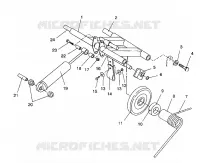 BRAS DE SUSPENSION ARRIERE XLT SP/0930667 (4923012301024A)