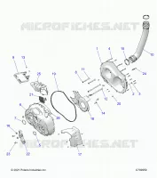 SYSTÃˆME DE TRANSMISSION, CLUTCH COVER AND DUCTING
