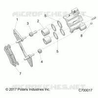 FREIN AVANT CALIPER