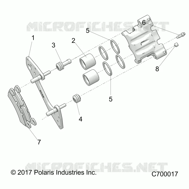 FREIN AVANT CALIPER