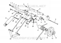BRAS DE SUSPENSION ARRIERE (SKS) 500 SKS 0972564 AND EUROPEAN 500 SKS E972564 (4938393839C007)