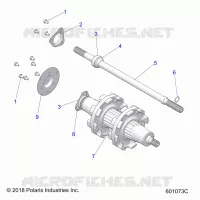 DRIVE TRAIN, JACKSHAFT AND ARBRE DE TRANSMISSION