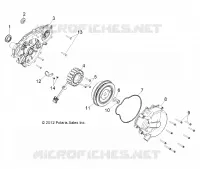 MOTEUR, STATOR and VOLANT MOTEUR