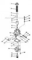 CARBURATEUR 6X6 350L W938739 (4924062406047A)