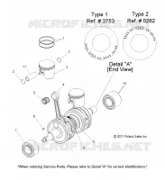 PISTON ET VILEBREQUIN