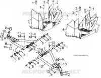 BRAS OSCILLANT/REPOSE PIED