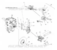 FREINS, FREIN CALIPER and DISC