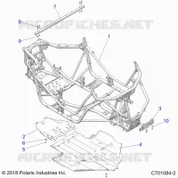 CHASSIS, MAIN FRAME AND SKID PLATE