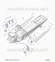 CHASSIS, PROTECTION D'EMBRAYAGE,  FOOTRESTS, AND RUNNING BOARDS