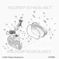 SYSTÃˆME DE TRANSMISSION, CLUTCH COVER AND DUCTING