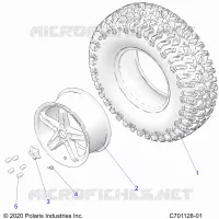 ROUES, FRONT/REAR