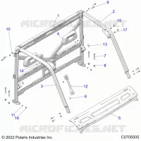CHASSIS, CAB CADRE
