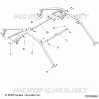 CHASSIS, CAB CADRE