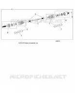 SYSTÈME DE TRANSMISSION, REAR HALF SHAFT (FROM 4/26/16)