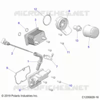ENGINE, JAUGE ET FILTRE A HUILE