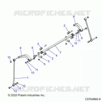 SUSPENSION, REAR BARRE STABILISATRICE