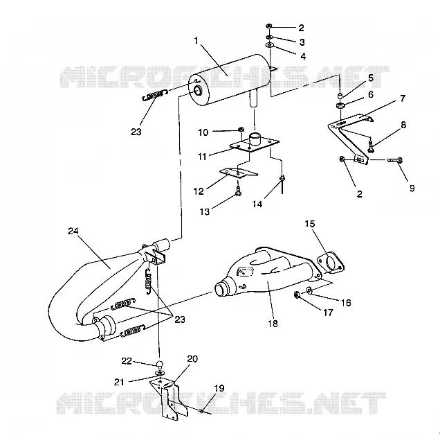 ECHAPPEMENT RXL / 0930768 and RXL SKS / 0930568 (4922992299026A)