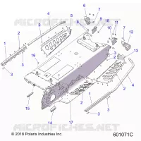 CHASSIS, TUNNEL AND REAR ASM.