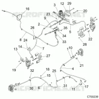 DURITES DE FREIN AND MASTER CYLINDER