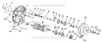 ARBRE DE TRANSMISSION WIDETRAK LX 0972065 AND EUROPEAN WIDETRAK LX E972065 (4938223822B012)