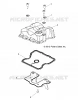 MOTEUR, COUVERCLE SOUPAPE