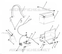 ELECTRIC START COMPONENTS Trail  ES and Deluxe (4916831683021A)