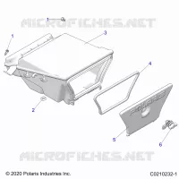 BODY, COFFRE, REAR