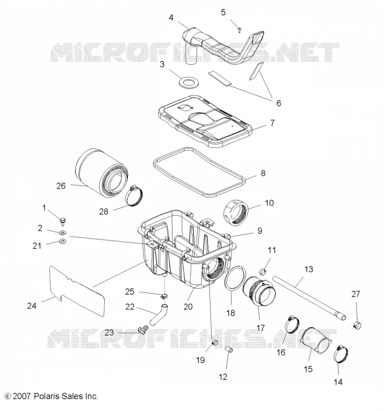 MOTEUR, PRISE D'AIR SYSTEM