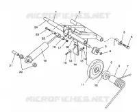 BRAS DE SUSPENSION ARRIERE XLT SP/0930667 (4923012301024A)